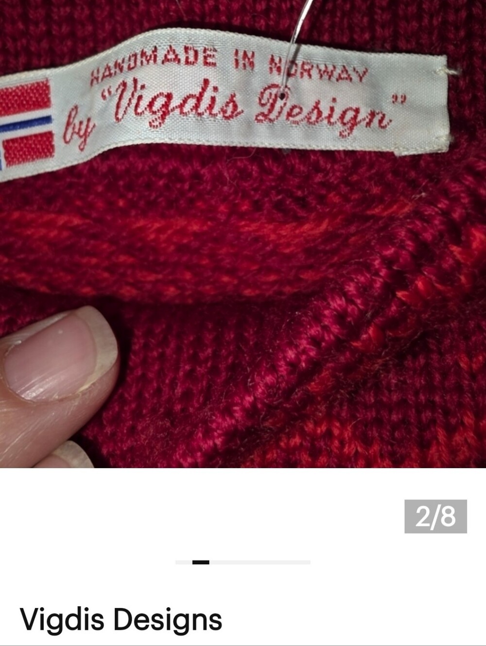 Lot Of Vintage Wool Sweaters - Picture 11 of 15